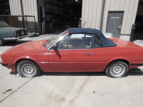 1986 maserati zagato biturbo barn found car