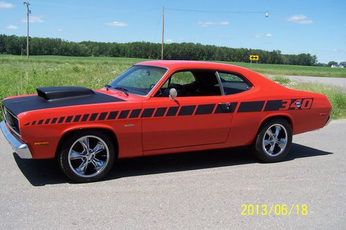 340 six pack mopar muscle beautiful car fast and fun duster foose wheels 70