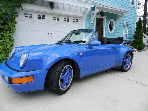 Porsche 964 factory wide body cabriolet