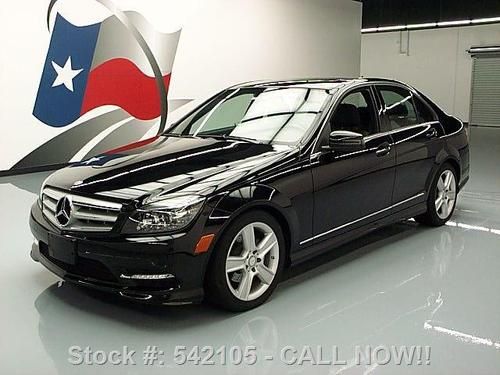 2011 mercedes-benz c300 sport p1 4matic awd sunroof 22k texas direct auto