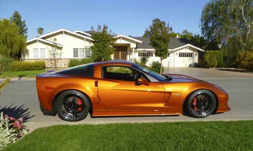 2008 chevrolet corvette z06 atomic orange mint condition 7100 miles