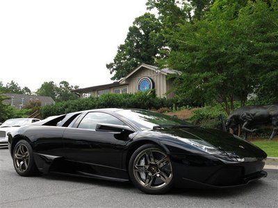 Black/sportivo red &amp; black lp640 coupe, trans bonnet, ccb, hermeras, exhaust,