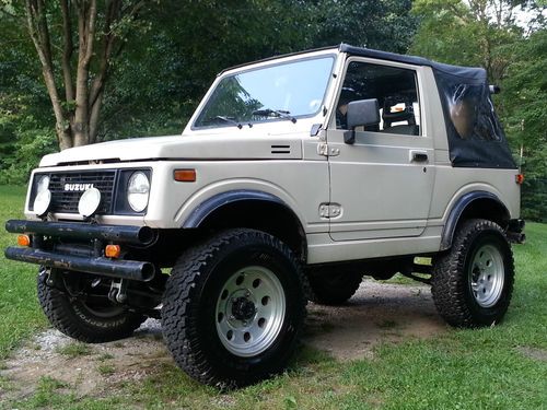 1988 suzuki samurai 1.9 turbo diesel jeep