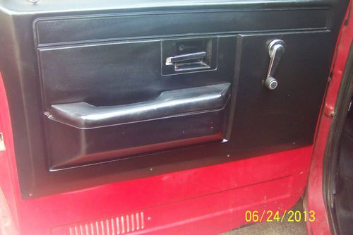 1987 RED CHEVY CUSTOM DELUXE SHORT BED R10/C10, built 350, HOTROD, lowered., US $5,500.00, image 24