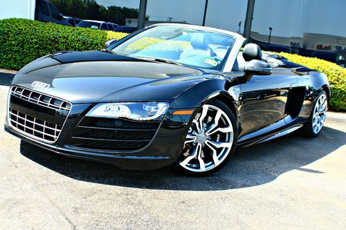 2011 audi r8 spyder convertible 2-door 5.2l