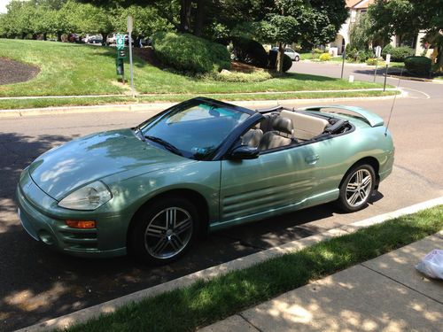 2003 mitsubishi eclipse spyder gts convertible 2-door 3.0l