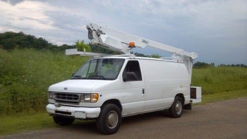 1997 ford econoline e-350 altec bucket van truck (versa