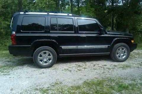 2006 black jeep commander limited awd