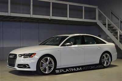 2013 audi s6 prestige 3k miles, twin turbo v8, navi, bose, 20 inch wheels