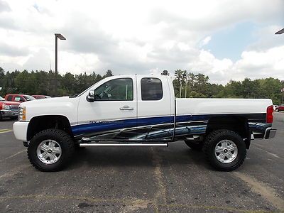 09 Chevy Silverado 4X4 LIFTED NEW DICK CEPEK TIRES NEW VINYL WRAP 1-OWNER NICE, image 7