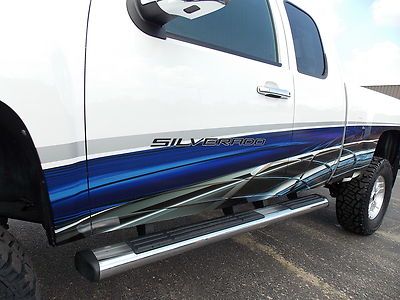 09 Chevy Silverado 4X4 LIFTED NEW DICK CEPEK TIRES NEW VINYL WRAP 1-OWNER NICE, image 27