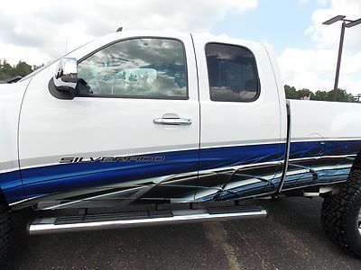 09 Chevy Silverado 4X4 LIFTED NEW DICK CEPEK TIRES NEW VINYL WRAP 1-OWNER NICE, image 28