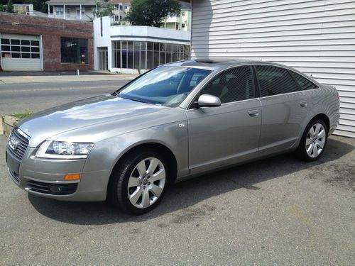 2006 audi a6 quattro 3.2 only 39k. navi, premium, technology &amp; cold weather pkgs