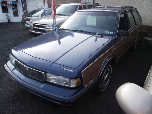 1991 oldsmbile cutlass cruiser sl woodie wagon