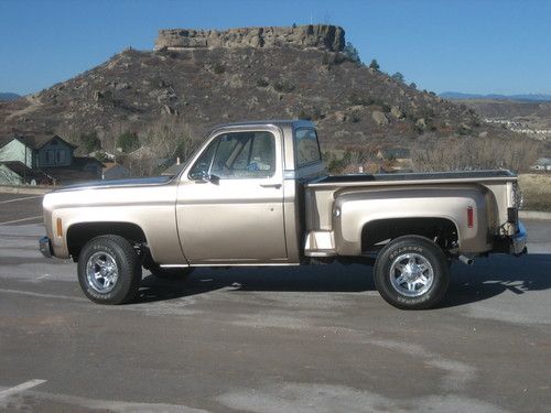 1977 silverado stepside 4 x 4