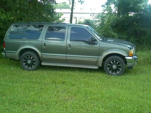 2001 ford excursion limited sport utility 4-door 6.8l