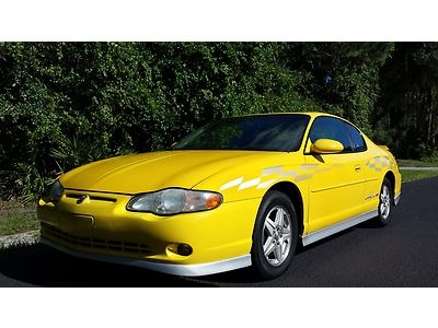 (((2002 chevy monte carlo ss pace car 2dr sporty cold a/c clean florida car )))