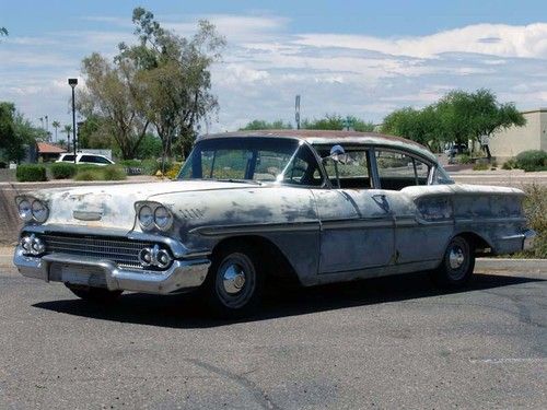 1958 chevrolet  biscayne  impala  rat rod  old skool