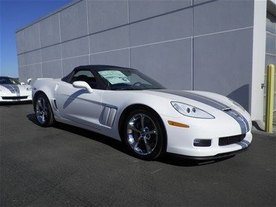 2013 corvette convertible 4lt-auto paddle-60th anniv-mag ride-dual mode-chrome