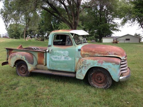 1951 chevrolet pickup-1/2 ton-shortbed-1949-1950-1952-1953-1954-