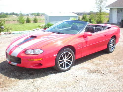 2002 35th anniversary camaro convertible