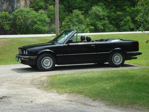 1988 bmw 325i  convertible 2-door sport package 5 speed