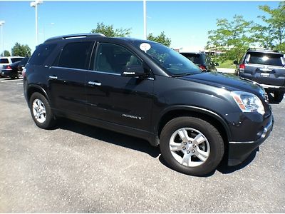 2007 gmc acadia awd / slt1 / leather / dvd / middle bucket seats / clean