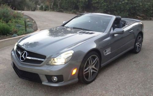 2009 mercedes-benz sl63 amg roadster