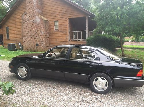 1999 LEXUS LS 400 BLACK WITH LEATHER INTERIOR, US $9,500.00, image 9