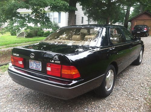 1999 LEXUS LS 400 BLACK WITH LEATHER INTERIOR, US $9,500.00, image 11