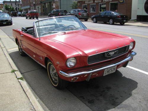 Soild Barn find 1966 Mustang Convertible NO RESERVE, image 11