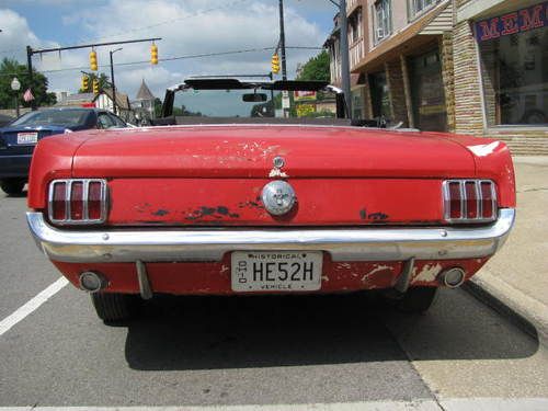 Soild Barn find 1966 Mustang Convertible NO RESERVE, image 14