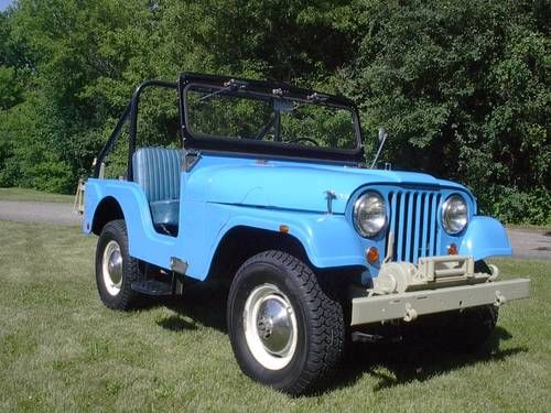 1965 kaiser jeep cj5a tuxedo park iv: imperial only 29,000miles!! good orig cond