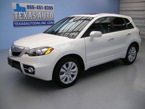 We finance!!  2011 acura rdx tech sh-awd turbo roof nav rcamera 1 own texas auto