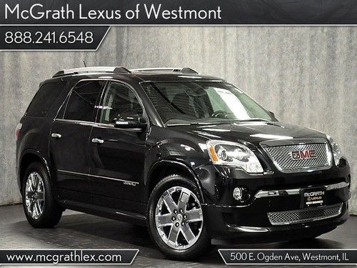 2011 acadia denali awd navigation loaded