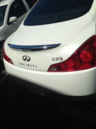 Infiniti g37 coupe sport