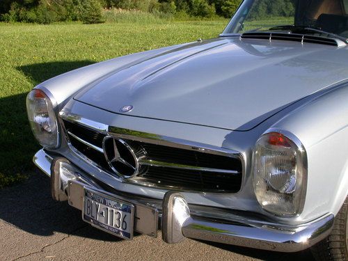 1965 mercedes benz 230 sl convertible