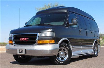 **no reserve** 2004 gmc savana explorer limited conversion high top van low mile