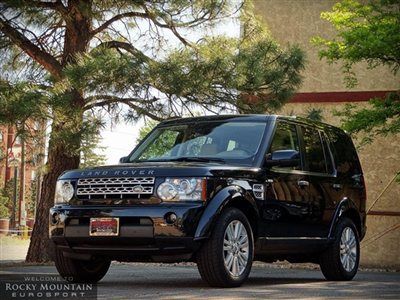 2012 land rover lr4 4wd hse one owner clean carfax