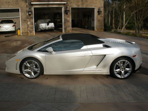 2010 lamborghini gallardo spyder convertible