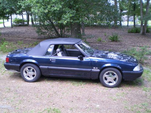 1991 ford mustang lx convertible 2-door 5.0l