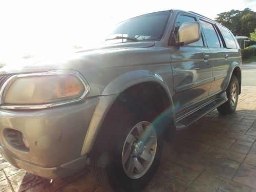 2001 mitsubishi montero sport limited sport utility 4-door 3.5l