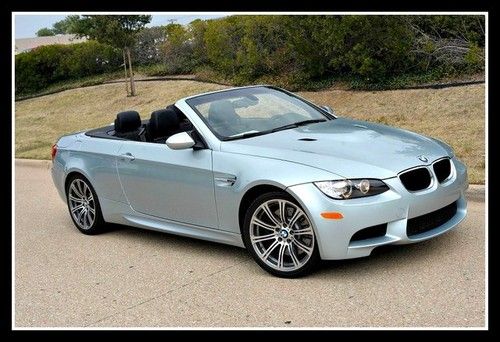 2011 bmw m3 convertible, dct, navigation, convenience pkg, technology pkg
