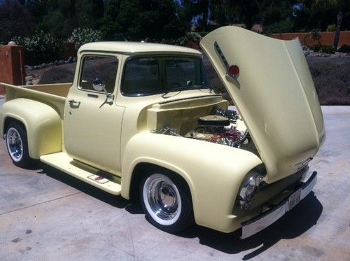 AWARD WINNING 56 FORD BIG WINDOW PICKUP, image 2