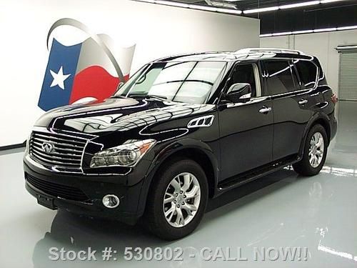 2013 infiniti qx56 7-pass sunroof nav rear cam 20's 21k texas direct auto