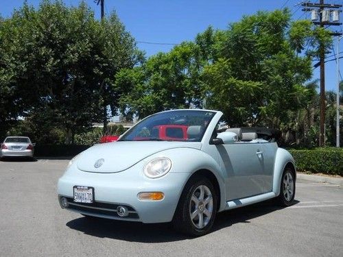 2005 volkswagen beetle gls 1.8t, auto, guaranteed automatic 2-door convertible