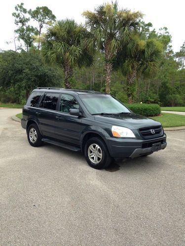 2003 honda pilot ex - leather, third row, newer tires, power everything!