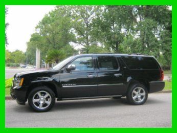 13 chevy suburban ltz 4x4 nav roof dvd 10k miles