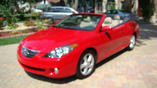 2006 toyota solara sle v-6 convertible fully loaded w/ gps extra clean