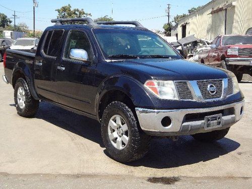 05 nissan frontier nismo crew cab damaged salvage nice unit priced to sell l@@k!
